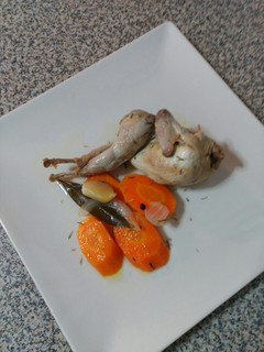 Una foto de "Codornices en escabeche"