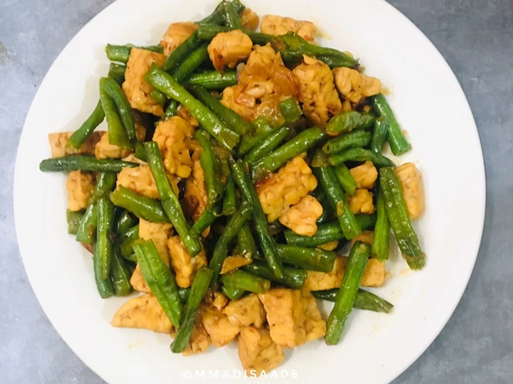 Langkah Gampang Membuat Resep Oseng Kacang Panjang Tempe yang Lezat Sekali Anti Ribet, Menggugah Selera
