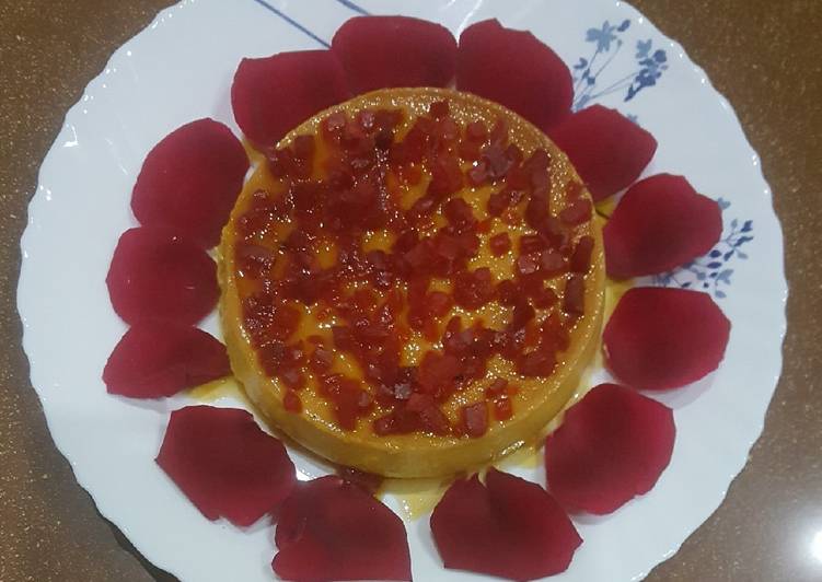 Caramel custard pudding Caramel custard pudding