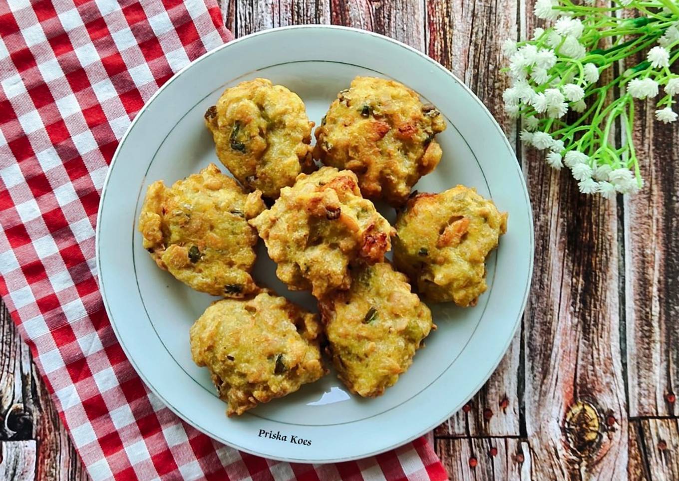 Perkedel Tempe Udang