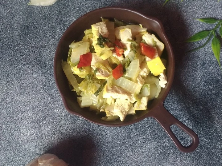 Cara Mudah Menyiapkan Resep Tumis Tahu feat Sawi Putih yang Sempurna Anti Ribet, Lezat Sekali