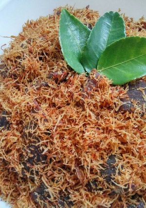Foto resep Serundeng Daging Sapi Manis Gurih