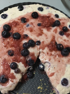 Una foto de Cheesecake de frutilla