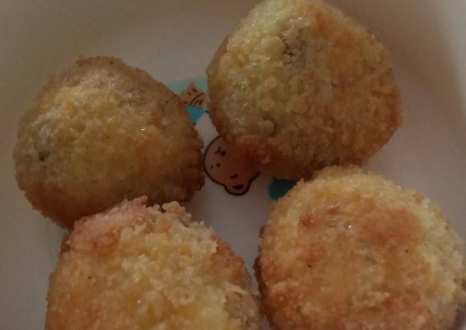 Resep Mac n Cheese Ball Fortifikasi (MPASI 12 bulan +) Resep Mac n Cheese Ball Fortifikasi (MPASI 12 bulan +)