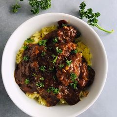 A picture of Beef Liver Stew.