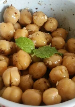 Une photo de Salade de pois chiche