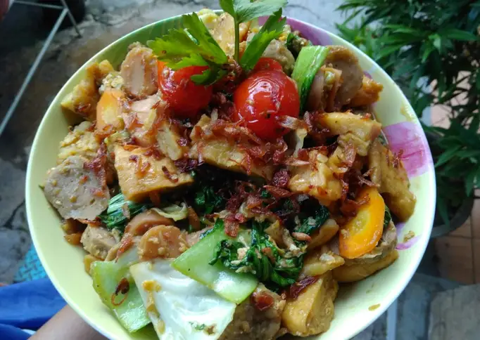 Cara Gampang Menyiapkan Capjay goreng jawa, Enak Banget