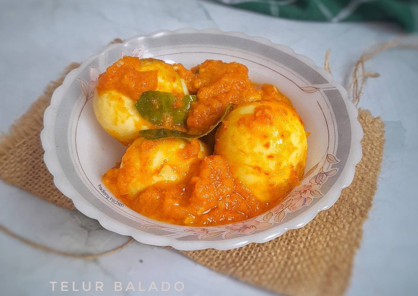 Telur Balado Daun Jeruk