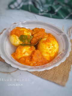 Foto resep Telur Balado Daun Jeruk