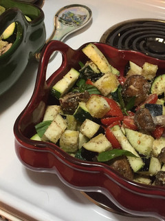 A picture of Squash Parmesan Bake.
