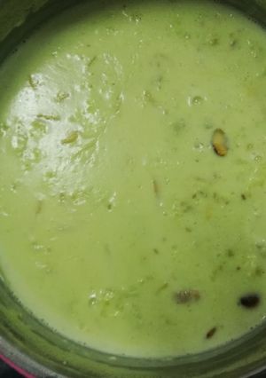 A picture of Kaddu ki kheer.