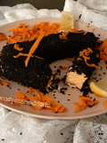 Salmone marinato con semi di sesamo neri