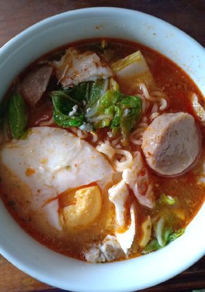 Foto resep Mie kuah mix