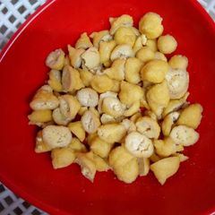 A picture of Moong dal ki moongodi.