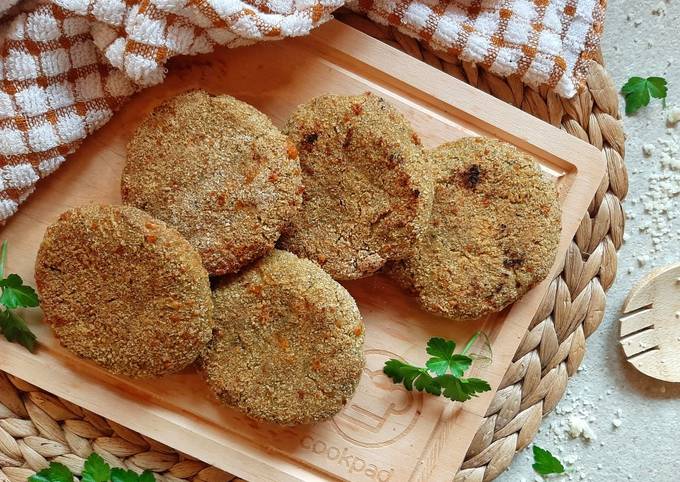 Burger di ceci e funghi