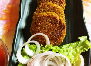 A picture of Quinoa kebab.