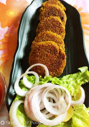 A picture of Quinoa kebab.