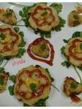 Floral Rajma Masala with Rice Crackers with hint of Lava Cheese