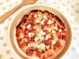 Torta salata con patate e mortadella