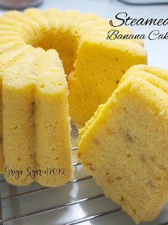 Foto resep Steamed Banana Cake Super Moist