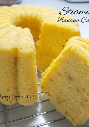 Foto resep Steamed Banana Cake Super Moist