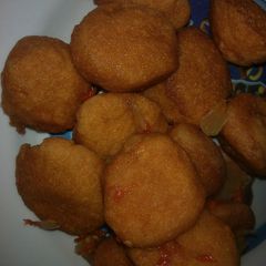 A picture of Beans cake akara.