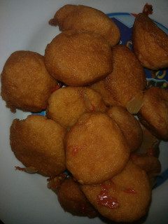 A picture of Beans cake akara.