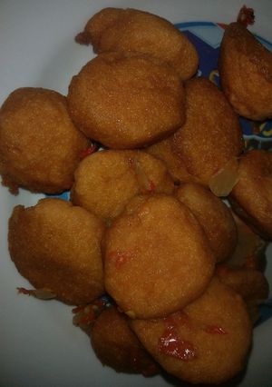 A picture of Beans cake akara.