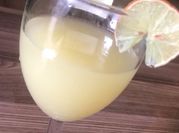 A picture of ginger lemon drink