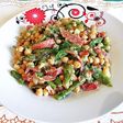 Garbanzos con jamón currado al eneldo