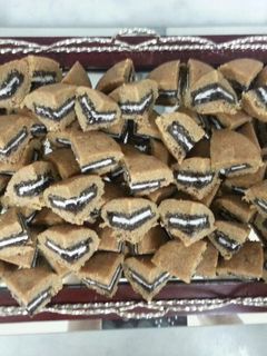 صورة لوصفة حلى الاوريو بالسميد