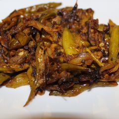 A picture of Ivy gourd/Tindora fry(kovakkai).