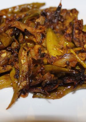 A picture of Ivy gourd/Tindora fry(kovakkai).
