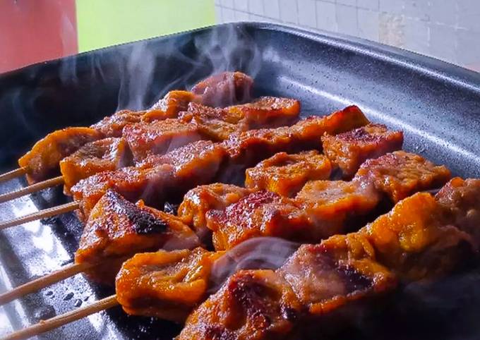 Anti Ribet, Buat Sate Tahu Tempe Menu Enak