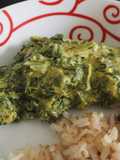 Palak Paneer (Recette indienne : Epinards au fromage)