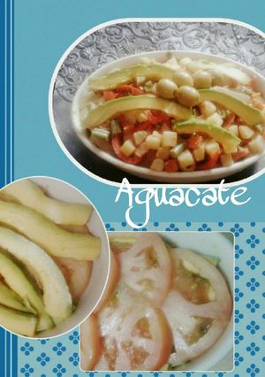 Una foto de Ensalada de aguacate