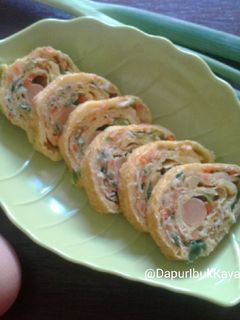 Foto resep 204. Gyeran Mari a.k.a Telur Gulung ala Korea