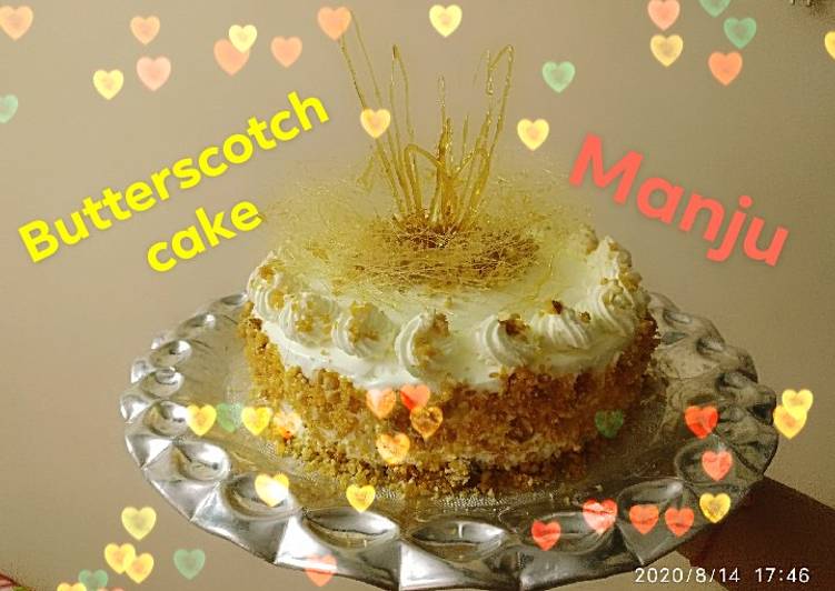 Steps to Prepare Speedy Butterscotch cake