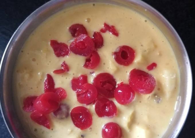 Custard with healthy twist