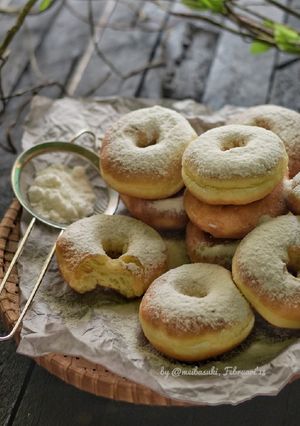 Foto resep Donat Tanpa Kentang (donat maizena)