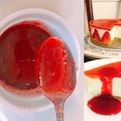 A picture of Easy Raspberry sauce.