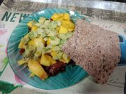 Una foto de picadillo de soja