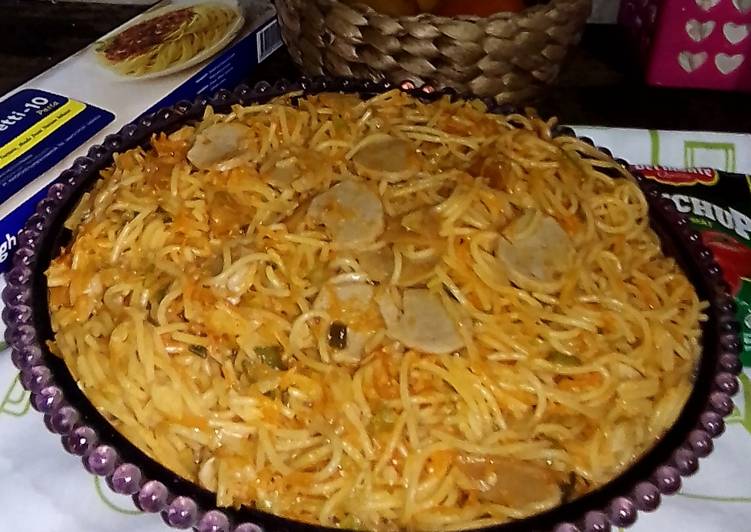 Resep Spaghetti Goreng Saus Tomat Mix Sayuran Anti Gagal