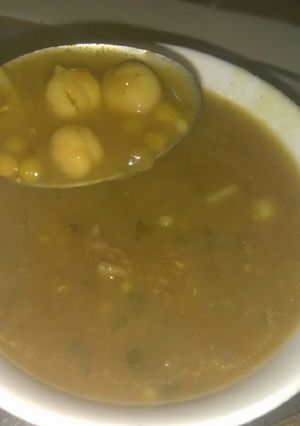 صورة لوصفة حريرة بالحمص