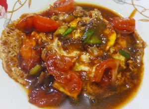 Foto resep Telur Ceplok Bumbu Kecap Pedas