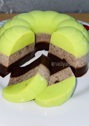 Foto resep Puding Avocado chocoreo