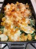 Pesto gnocchi & squash bake