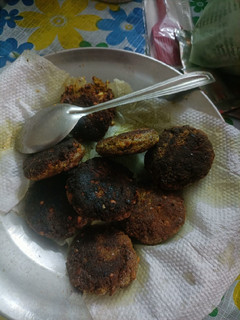 A picture of Meat kebab.