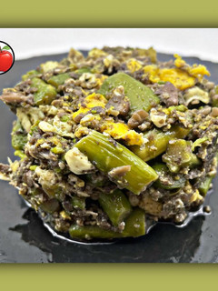 Una foto de Revuelto de espárragos con Thermomix