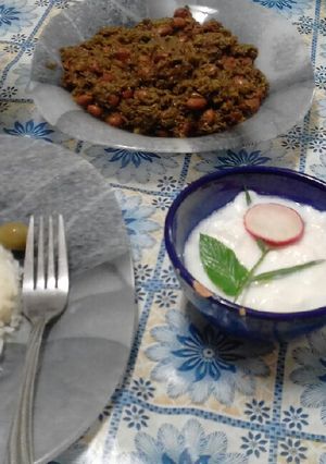 عکسی از دستور قرمه سبزی😲